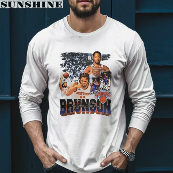 Jalen Brunson New York Knicks Shirt NBA Graphic Tees 5 mockup