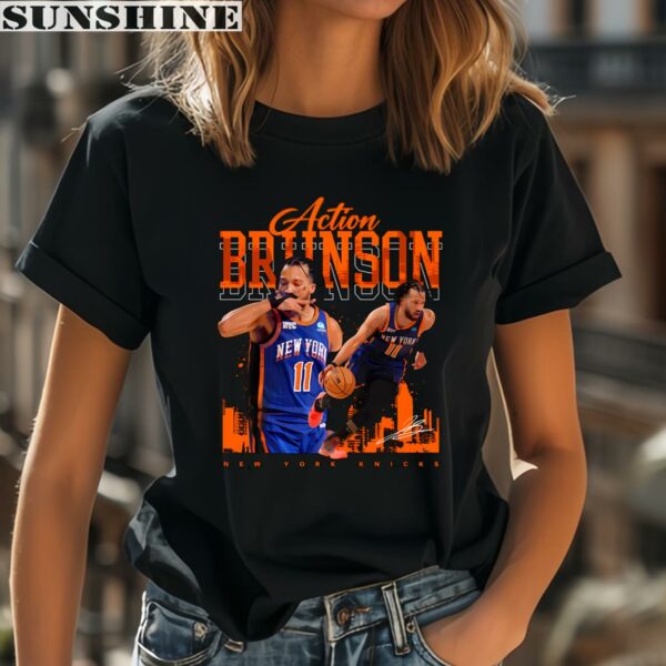 Jalen Brunson New York Knicks Shirt 2 women shirt