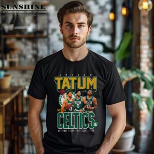 Jayson Tatum Boston Celtics Graphic Tee Shirt 1 men shirt
