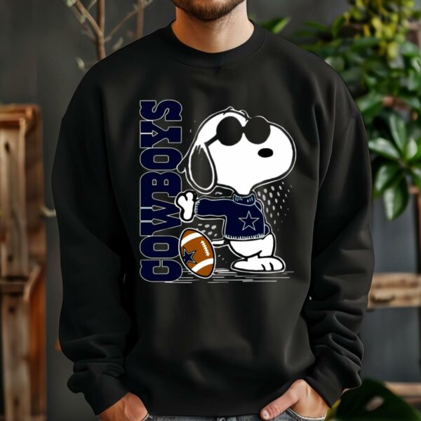 Joe Cool Snoopy Dallas Cowboys T Shirt 3 13
