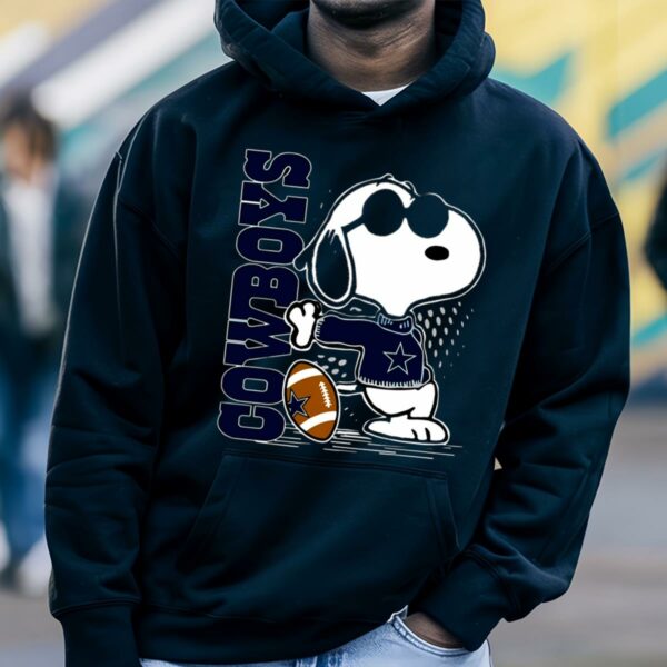 Joe Cool Snoopy Dallas Cowboys T Shirt 4 1111