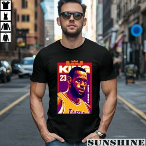 King Lebron James 23 Legend Los Angeles Lakers Shirt 1 men shirt 2