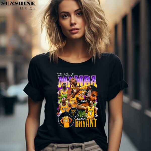 Kobe Bryant Lakers Shirt Vintage Bootleg 2 women shirt