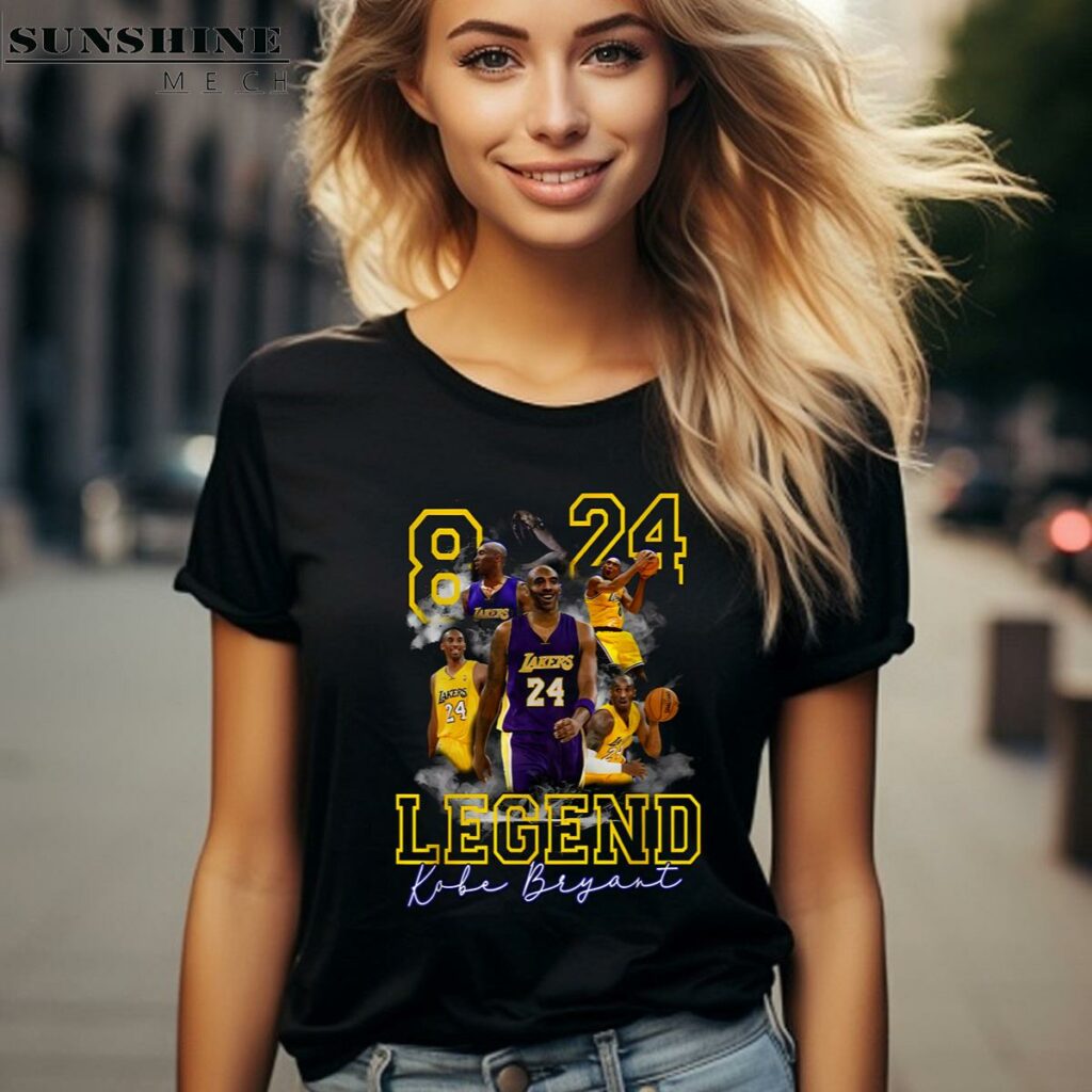 Kobe Bryant Los Angeles Lakers Graphic Tee Shirt 2 women shirt