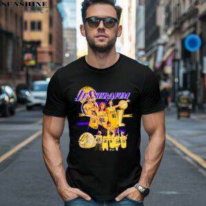 LE SSERAFIM x Los Angeles Lakers Vintage Shirt 1 men shirt 2