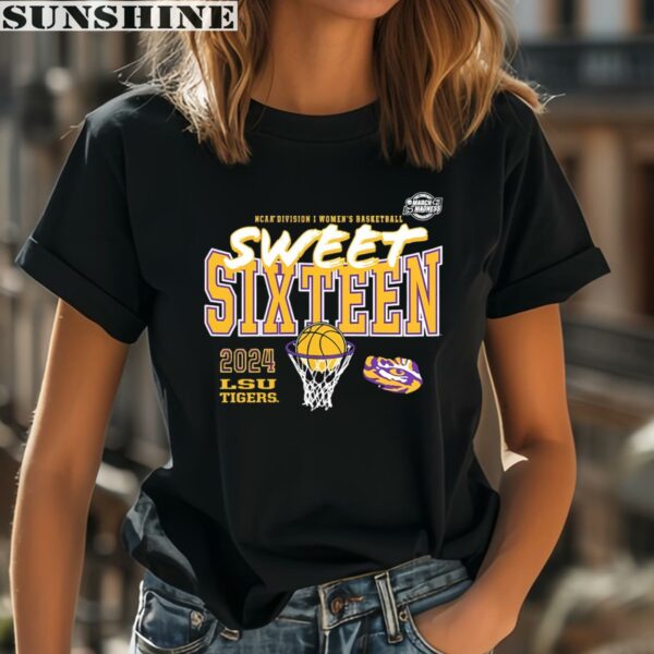 LSU Tigers 2024 NCAA Womens Basketball Tournament March Madness Sweet 16 Fast Break Shirt 2 women shirt