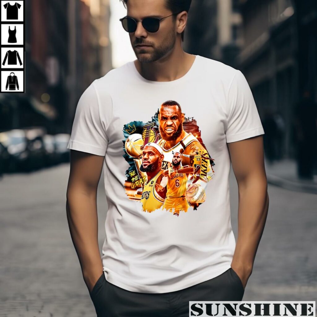 Lebron James LA Lakers Graphic Tee 1 men shirt