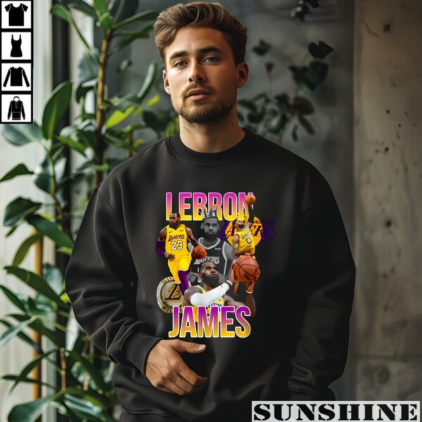 Lebron James Los Angeles Lakers Shirt 3 sweatshirt