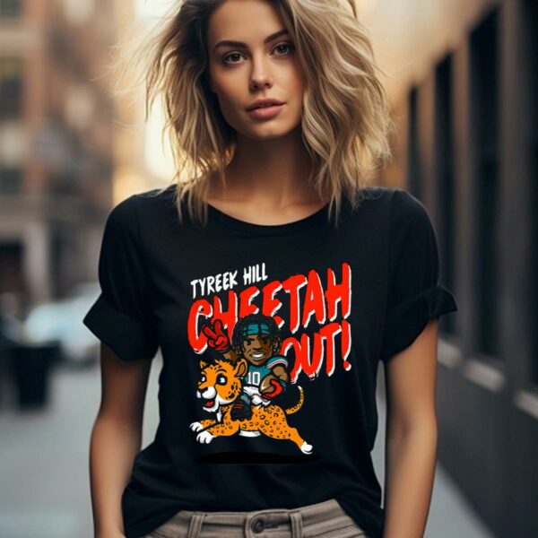 Lets Go Cheetah Tyreek Hill Miami Dolphins Shirt 2 women shirt
