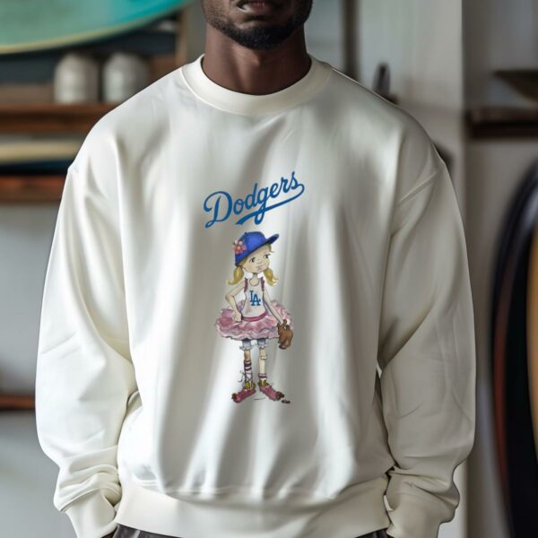 Lids Los Angeles Dodgers Baseball Babes T Shirt 3 10
