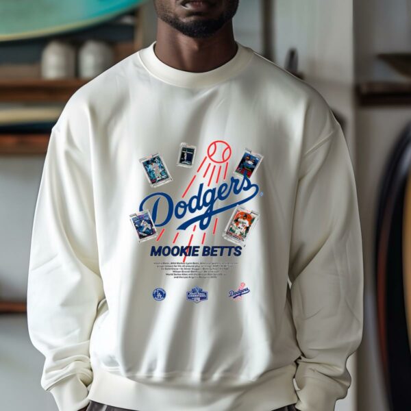 Los Angeles Dodgers Mookie Betts American Professional Baseball Shirt 4 10
