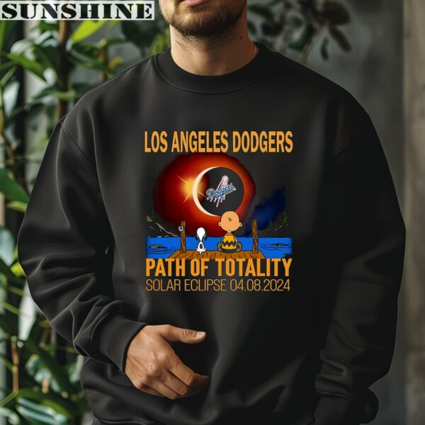 Los Angeles Dodgers Path Of Totality Solar Eclipse 2024 Shirt 3 sweatshirt