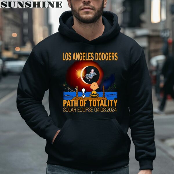 Los Angeles Dodgers Path Of Totality Solar Eclipse 2024 Shirt 4 hoodie