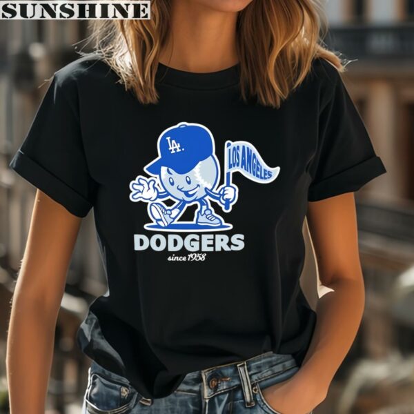 Los Angeles Dodgers Since 1958 Baseball Shirt 2 women shirt