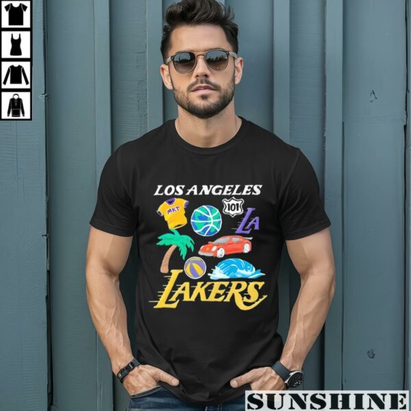 Los Angeles Lakers Market Shirt 1 men shirt