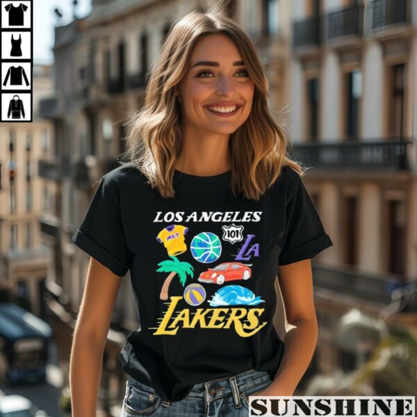 Los Angeles Lakers Market Shirt 2 women shirt