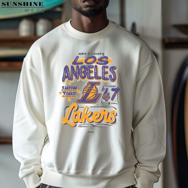 Los Angeles Lakers NBA Champs T shirt 3 sweatshirt