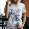 Love Baseball Los Angeles Dodgers Womens Shirt 2 w2