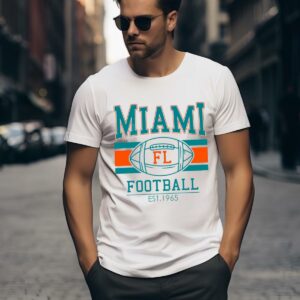 Miami Dolphins Football Vintage Shirt 1 men shirt