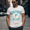 Miami Dolphins NFL Go Dolphins Retro Logo T shirt 1 men shirt