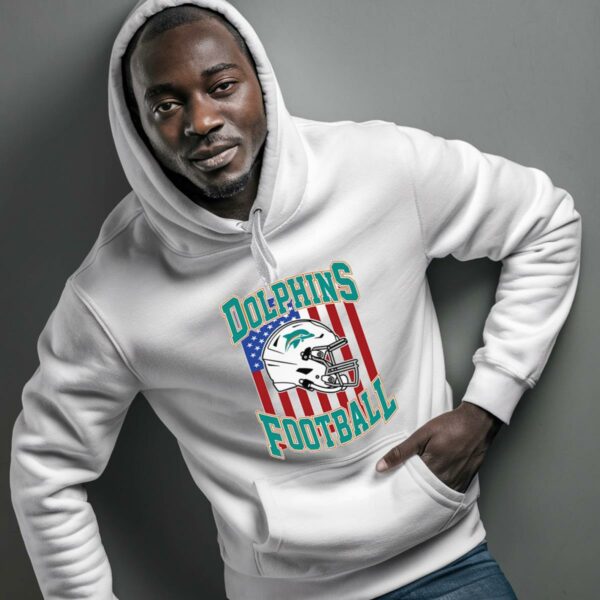 Miami Dolphins Retro Football T shirt 4 hoodie