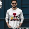 Mickey And Friends NBA Chicago Bulls Shirt 5 long sleeve shirt