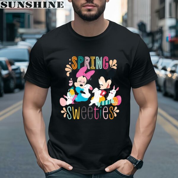 Mickey And Minnie Spring Sweeties Disney Mother Day Shirt 1 men shirt