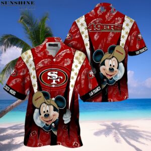 Mickey Mouse 49ers Hawaiian Shirt NFL Gift 1 hawaiian
