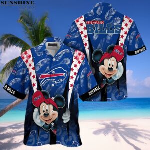 Mickey Mouse Disney Buffalo Bills Hawaiian Shirt 1 hawaiian