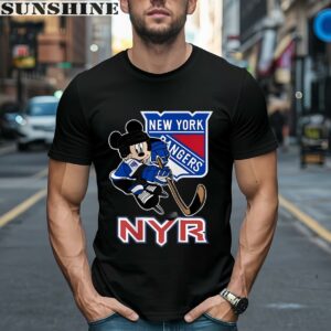 Mickey Mouse New York Rangers NHL Hockey Shirt 1 men shirt