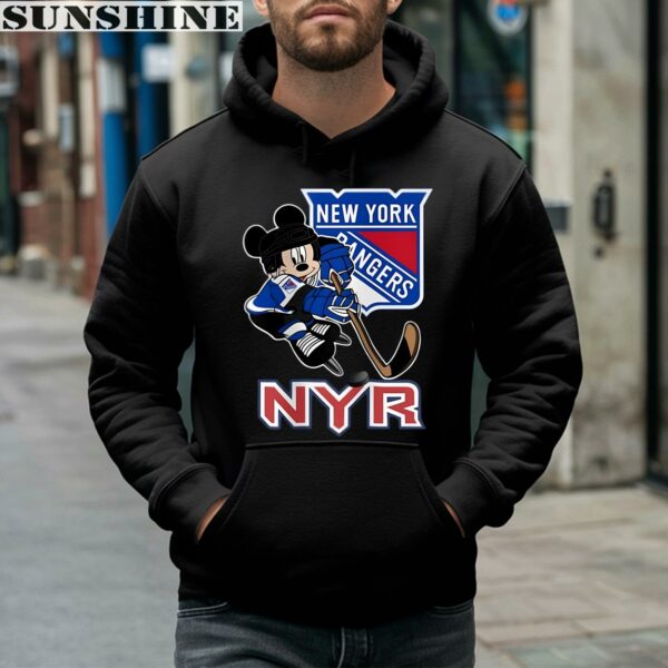 Mickey Mouse New York Rangers NHL Hockey Shirt 4 hoodie