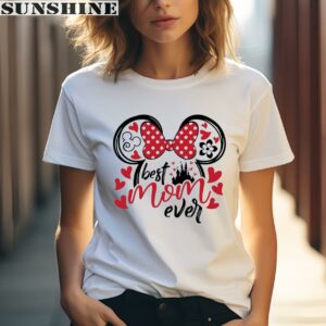 Minnie Mouse Best Mom Ever Disney Mom Shirt Gift For Mother 1 white shirt