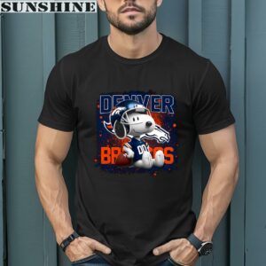 Mix Snoopy Denver Broncos Shirt 1 men shirt