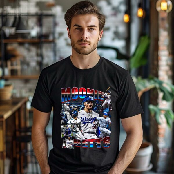Mookie Betts Los Angeles Dodgers Shirt 1 men shirt
