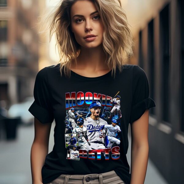 Mookie Betts Los Angeles Dodgers Shirt 2 women shirt