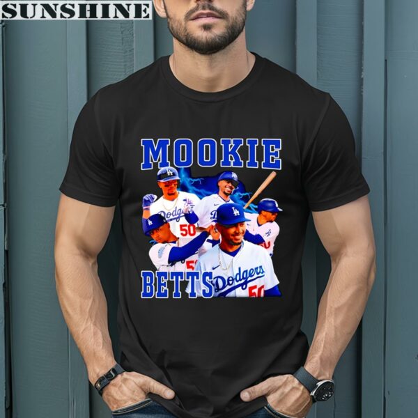 Mookie Betts Los Angeles Dodgers Shirts 1 men shirt
