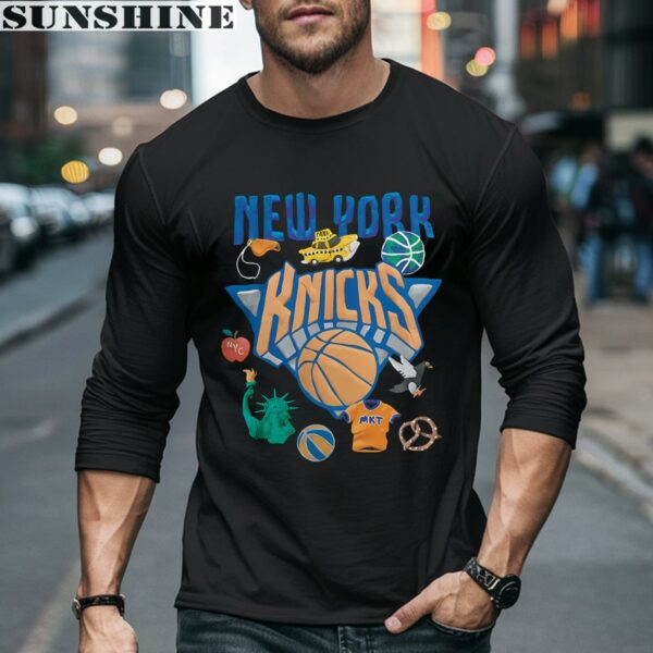 NBA Market New York Knicks Shirt 5 long sleeve shirt