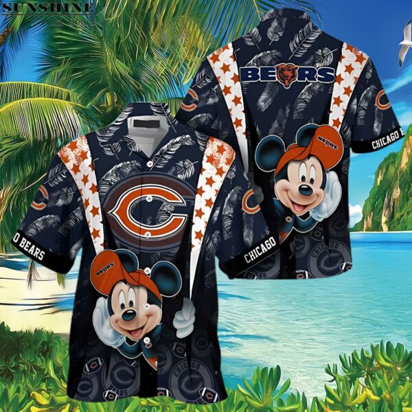 NFL Chicago Bears Mickey Mouse Hawaiian Shirt 3 Hawaiian Shirt
