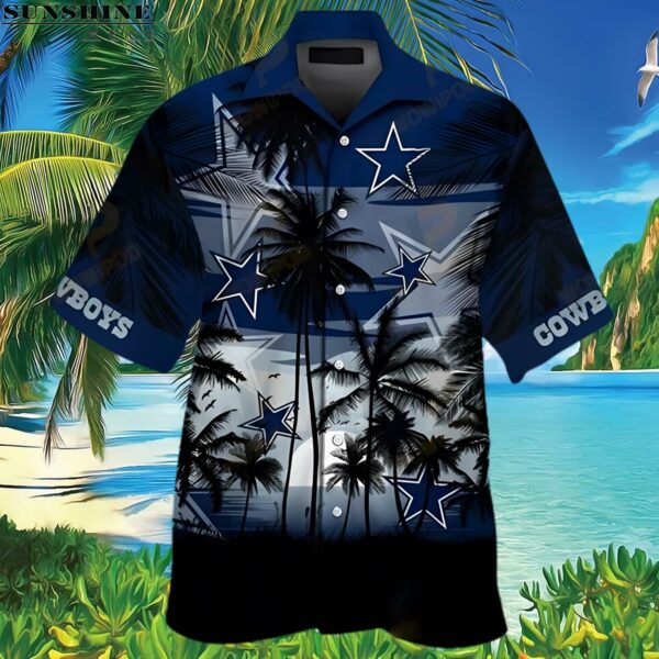NFL Dallas Cowboys Tropical Coconut Hawaiian Shirt 3 Hawaiian Shirt