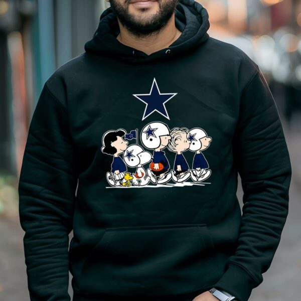 NFL Football Peanuts Dallas Cowboys T Shirt 4 hoodie