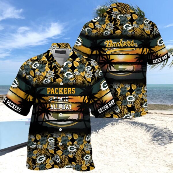 NFL Summer Green Bay Packers Hawaiian Shirt 1 hawaiian shirt