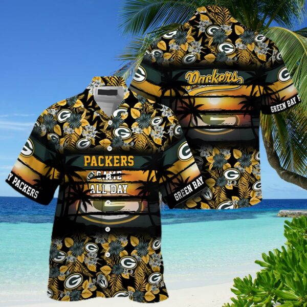 NFL Summer Green Bay Packers Hawaiian Shirt 2 hawaiian shirt