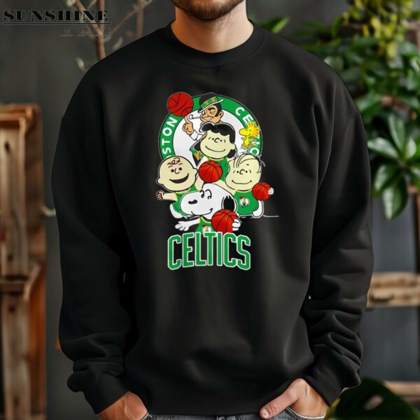 Peanuts Character Boston Celtics Shirt 3 sweatshirt