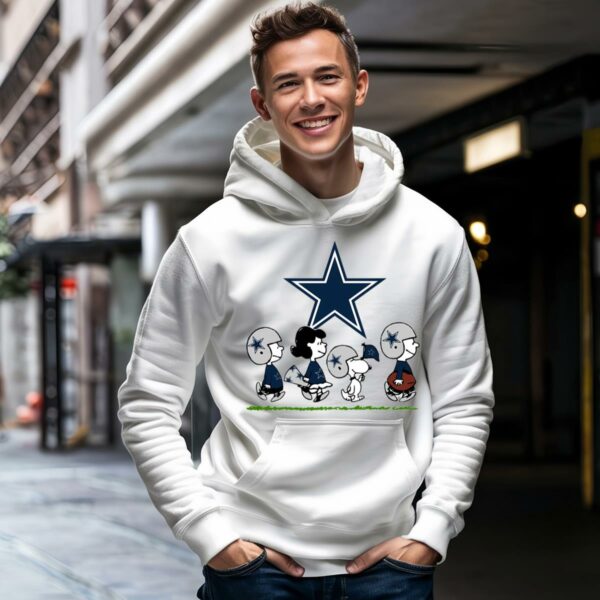 Peanuts Snoopy Football Team Cheer For The Dallas Cowboys NFL T shirt 5 hoodie