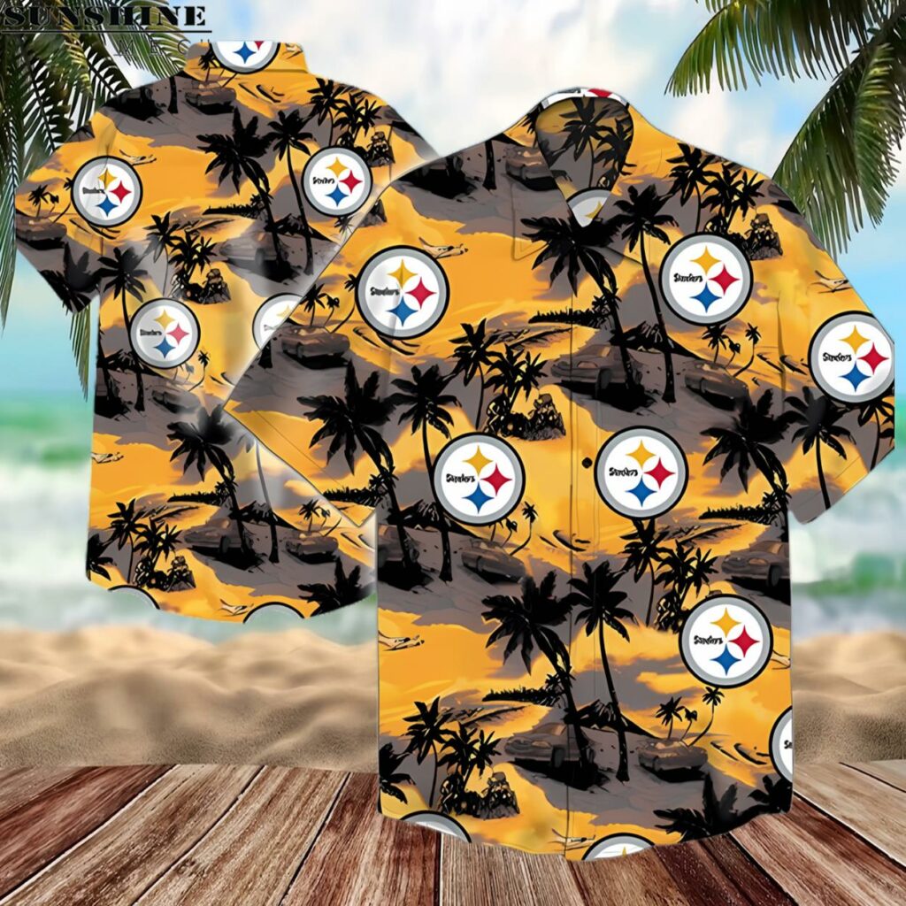 Pittsburgh Steelers NFL Hawaiian Shirt Summer Gift 2 hawaiian shirt 2