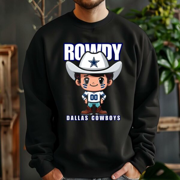 Rowdy Dallas Cowboys T shirt 3 13