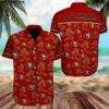 San Francisco 49ers Hawaiian Shirt Island Pattern Summer Beach Gift 2 hawaiian shirt 2