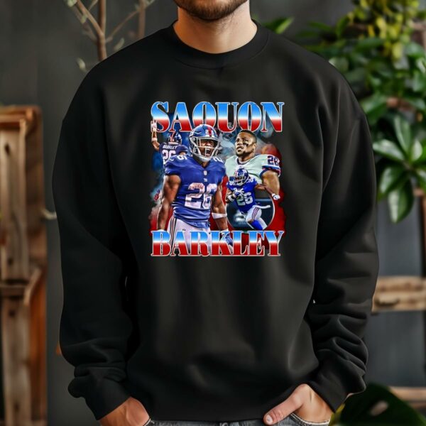 Saquon Barkley New York Giants T shirt Gift For Fan 3 sweatshirt