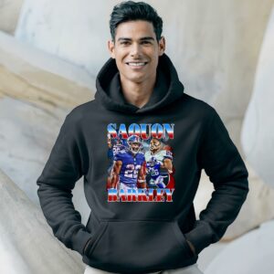 Saquon Barkley New York Giants T shirt Gift For Fan 4 hoodie