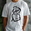 Simple Black Outline Mothers Day Shirt 2 men shirt